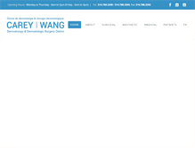 Tablet Screenshot of careywang.com